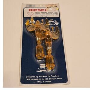 Vintage Diesel Electronics For Truckers, Amber Angel Fender Guide NIP